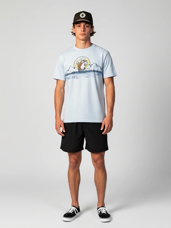 BUC-EE'S Other - Buc-ee's On My Mind Blue Mountain Graphic Souvenir Tourist T-Shirt Unisex size M